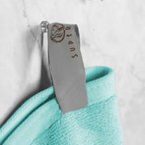 Ultra-Soft Cotton Absorbent Quick-Drying Solid Bath Sheet Set of 2