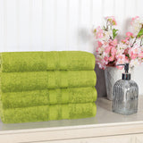 Ultra Soft Cotton Absorbent Solid Bath Towel Set of 4