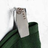 Ultra-Soft Cotton Solid Medium Weight Absorbent Bath Towel Set of 2