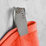 Ultra-Soft Cotton Solid Medium Weight Absorbent Bath Towel Set of 2