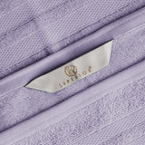 Ultra-Soft Cotton Solid Medium Weight Absorbent Bath Towel Set of 2