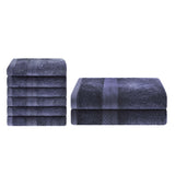 Ultra-Soft Rayon from Bamboo Cotton Blend Bath and Hand Towel Set