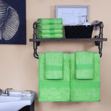 Ultra-Soft Rayon from Bamboo Cotton Blend Bath and Hand Towel Set