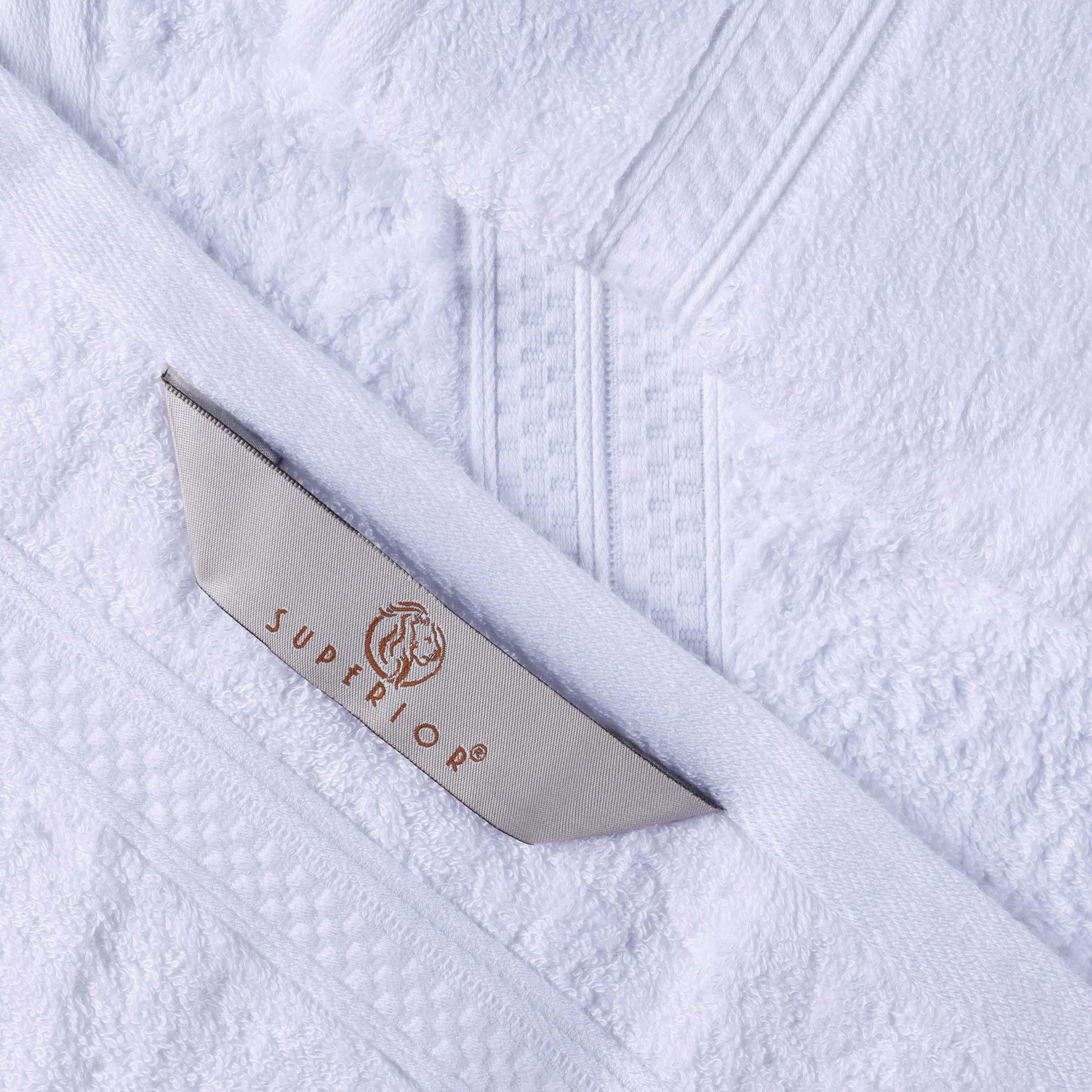 Ultra-Soft Rayon from Bamboo Cotton Blend Bath and Hand Towel Set