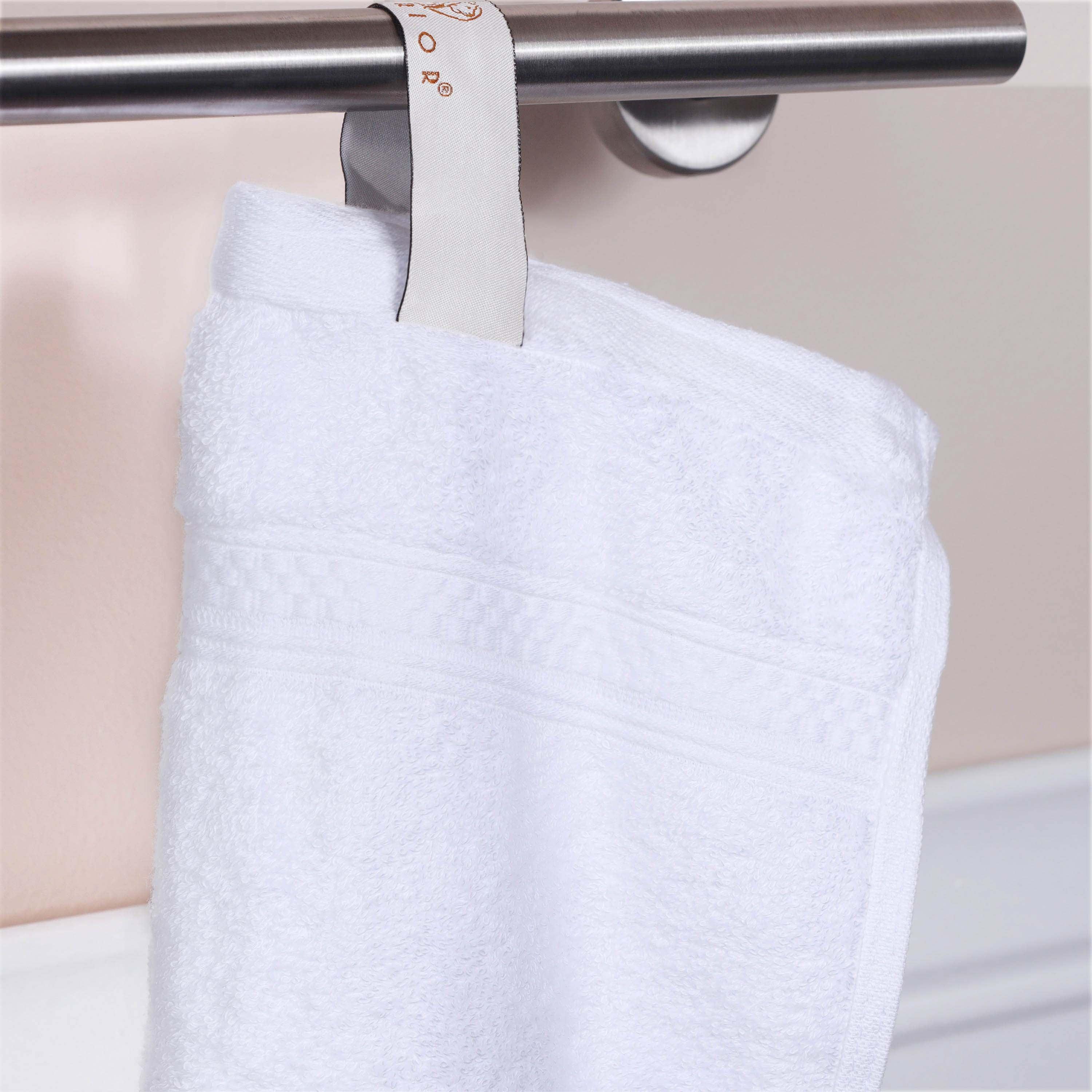 Ultra-Soft Rayon from Bamboo Cotton Blend Bath and Hand Towel Set