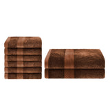 Ultra-Soft Rayon from Bamboo Cotton Blend Bath and Hand Towel Set