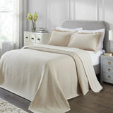Valencia Cotton Reversible Medium Weight Matelasse Bedspread Set