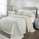 Valencia Cotton Reversible Medium Weight Matelasse Bedspread Set