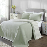 Valencia Cotton Reversible Medium Weight Matelasse Bedspread Set