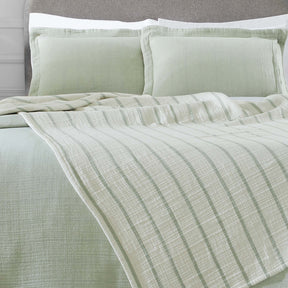 Valencia Cotton Reversible Medium Weight Matelasse Bedspread Set