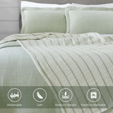 Valencia Cotton Reversible Medium Weight Matelasse Bedspread Set