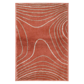 Veer Modern Abstract Wood Grain Indoor Area Rug Or Runner
