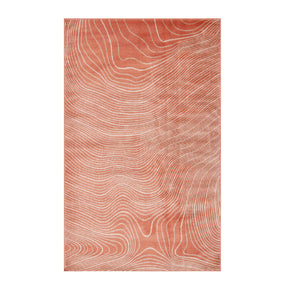 Veer Modern Abstract Wood Grain Indoor Area Rug Or Runner