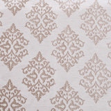 Venetian Damask Jacquard Grommet Traditional Curtain Panel Set