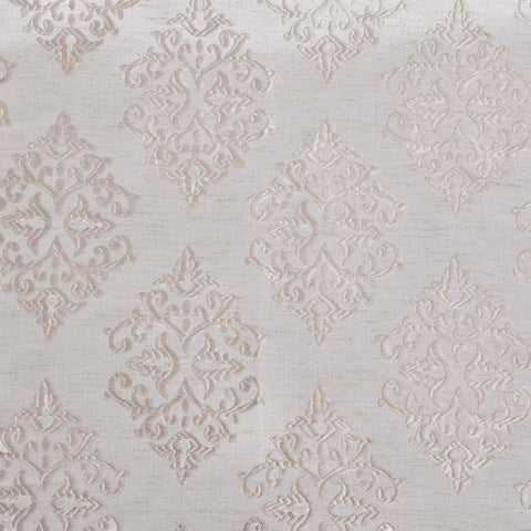 Venetian Damask Jacquard Grommet Traditional Curtain Panel Set
