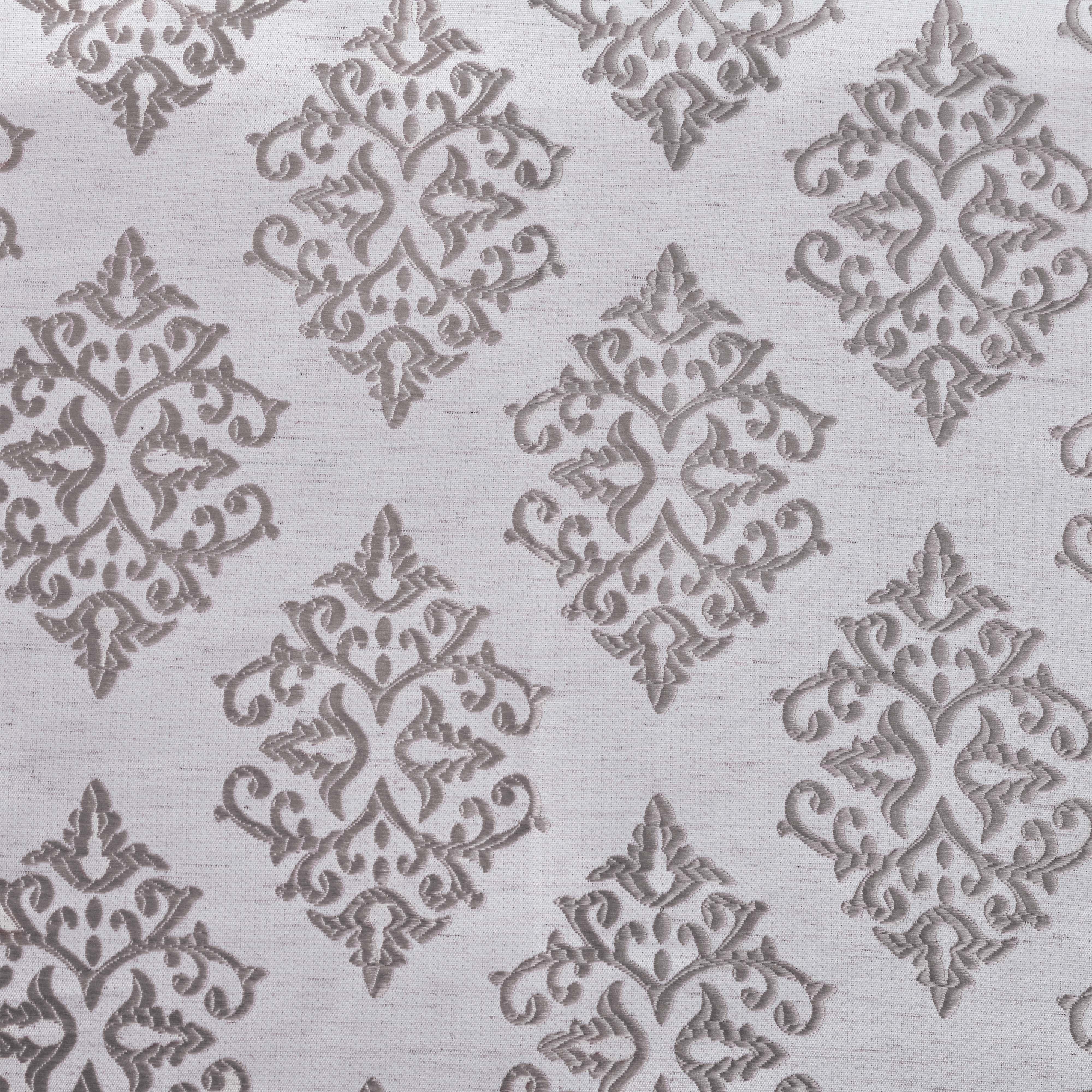 Venetian Damask Jacquard Grommet Traditional Curtain Panel Set