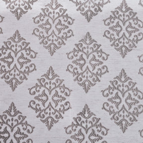 Venetian Damask Jacquard Grommet Traditional Curtain Panel Set
