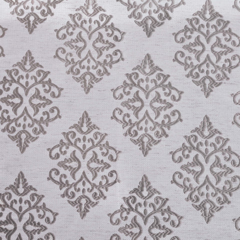 Venetian Damask Jacquard Grommet Traditional Curtain Panel Set