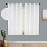 Venetian Damask Jacquard Grommet Traditional Curtain Panel Set