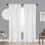 Venetian Damask Jacquard Grommet Traditional Curtain Panel Set