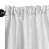 Venetian Damask Jacquard Grommet Traditional Curtain Panel Set
