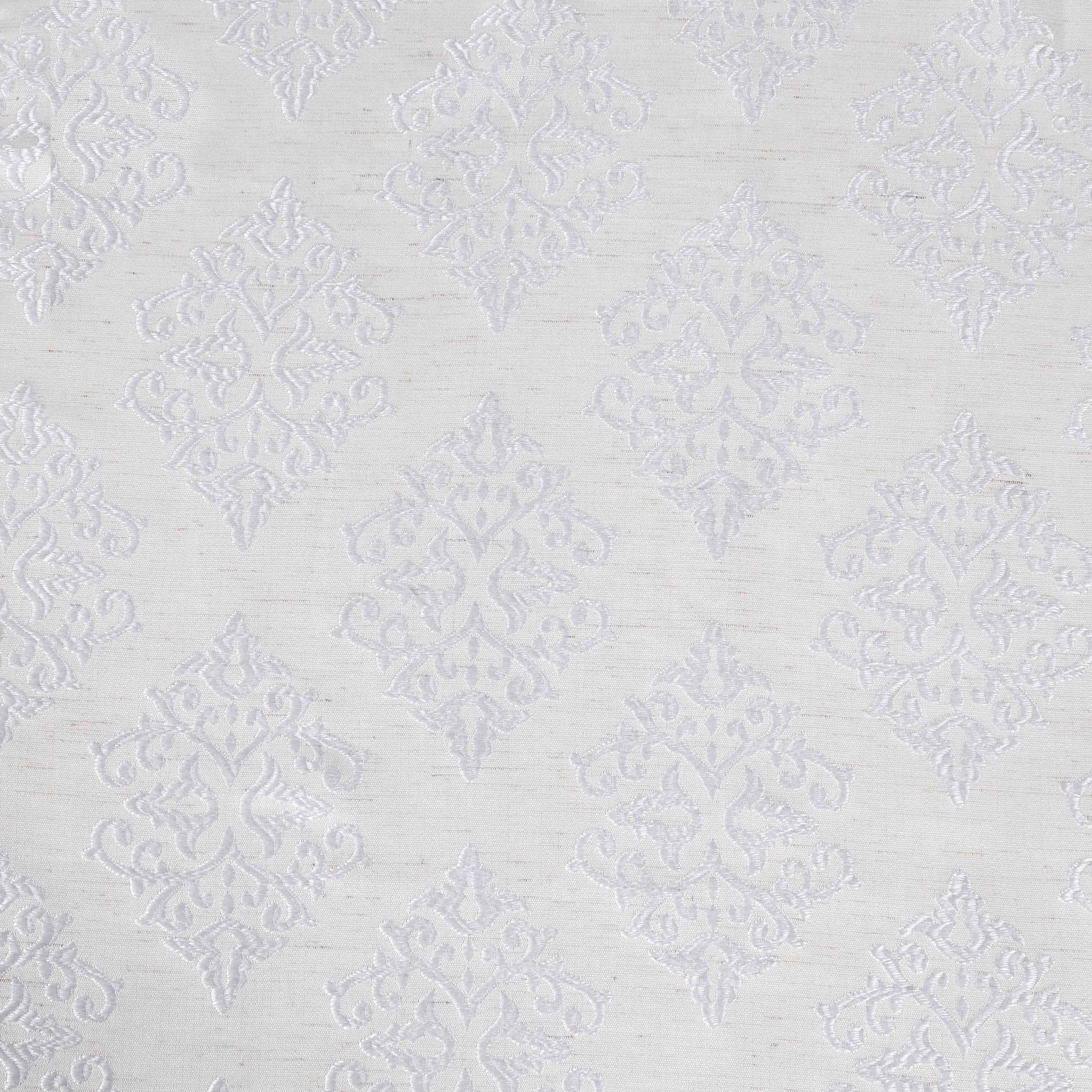 Venetian Damask Jacquard Grommet Traditional Curtain Panel Set