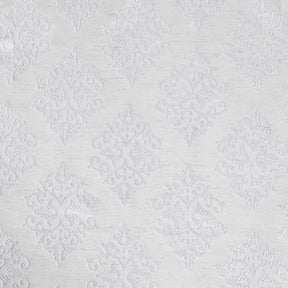 Venetian Damask Jacquard Grommet Traditional Curtain Panel Set