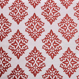 Venetian Damask Jacquard Grommet Traditional Curtain Panel Set