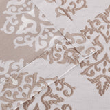 Venetian Damask Jacquard Grommet Traditional Curtain Panel Set