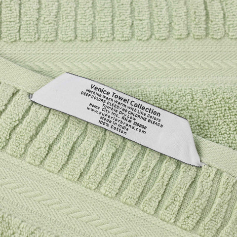 Zero Twist Cotton Towels 8 Piece Venice Collection