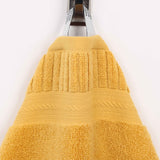 Zero Twist Cotton Medium Weight Soft Bath Towel Set of 2