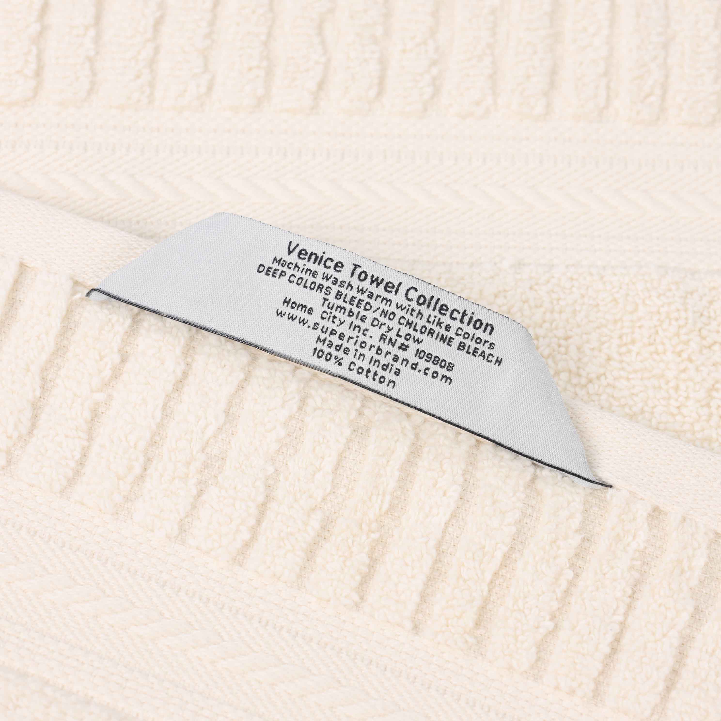 Zero Twist Cotton Medium Weight Soft Bath Towel Set of 2