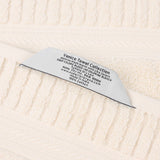 Zero Twist Cotton Medium Weight Soft Bath Towel Set of 2