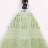 Zero Twist Cotton Medium Weight Soft Bath Towel Set of 2