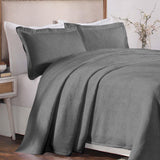 Victory Cotton Matelasse Scrolling Medallion Airy Bedspread Set