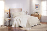 Victory Cotton Matelasse Scrolling Medallion Airy Bedspread Set