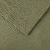 Victory Cotton Matelasse Scrolling Medallion Airy Bedspread Set