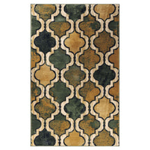 Viking Contemporary Geometric Trellis Indoor Area Rug or Runner