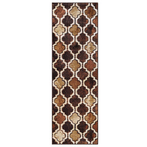 Viking Contemporary Geometric Trellis Indoor Area Rug or Runner