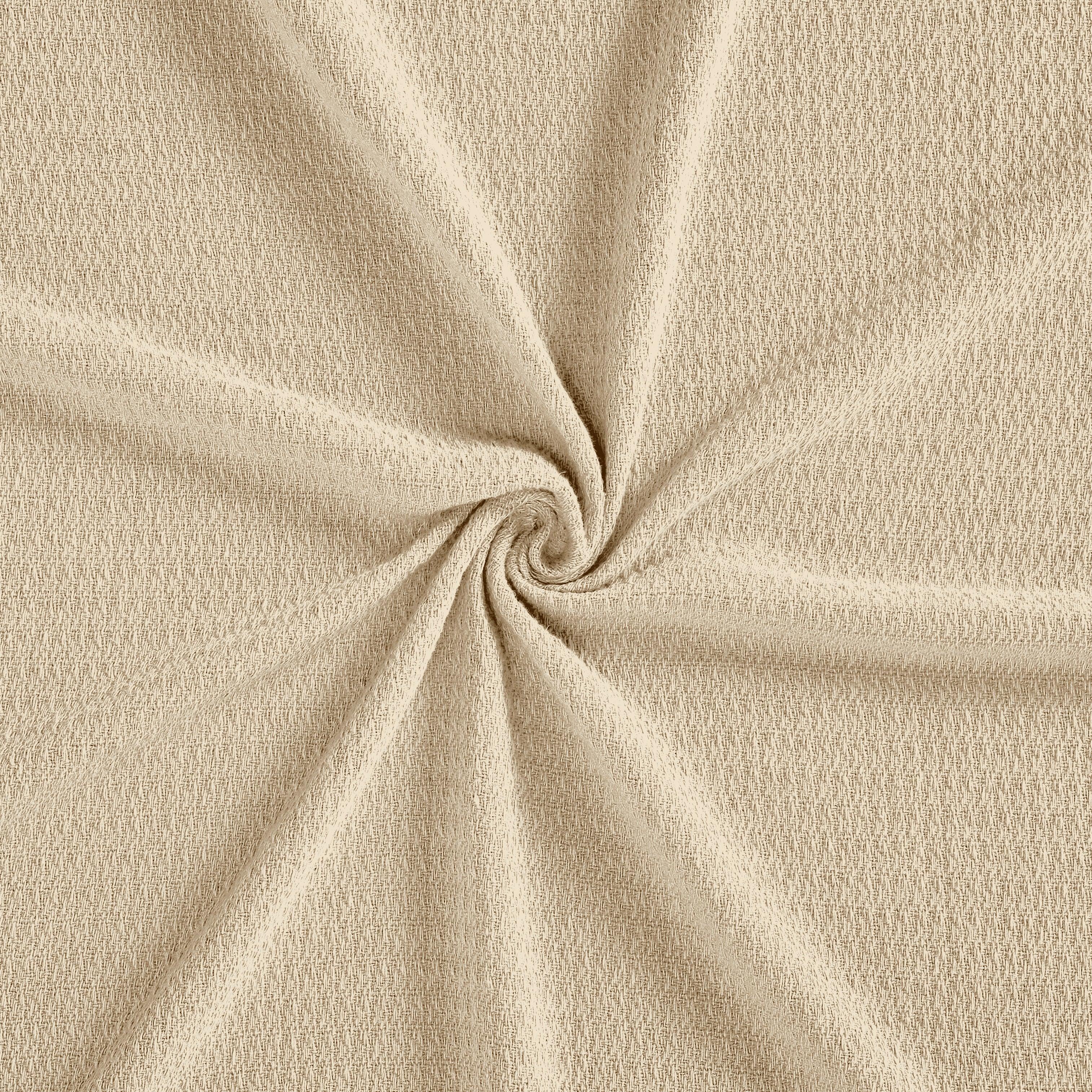 Waffle Weave Honeycomb Knit Soft Solid Textured Cotton Blanket