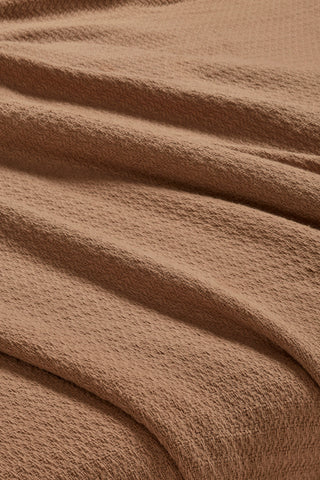 100% Cotton Waffle Blanket – Cooling Waffle Weave, Lightweight & Breathable