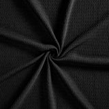 Waffle Weave Honeycomb Knit Soft Solid Textured Cotton Blanket