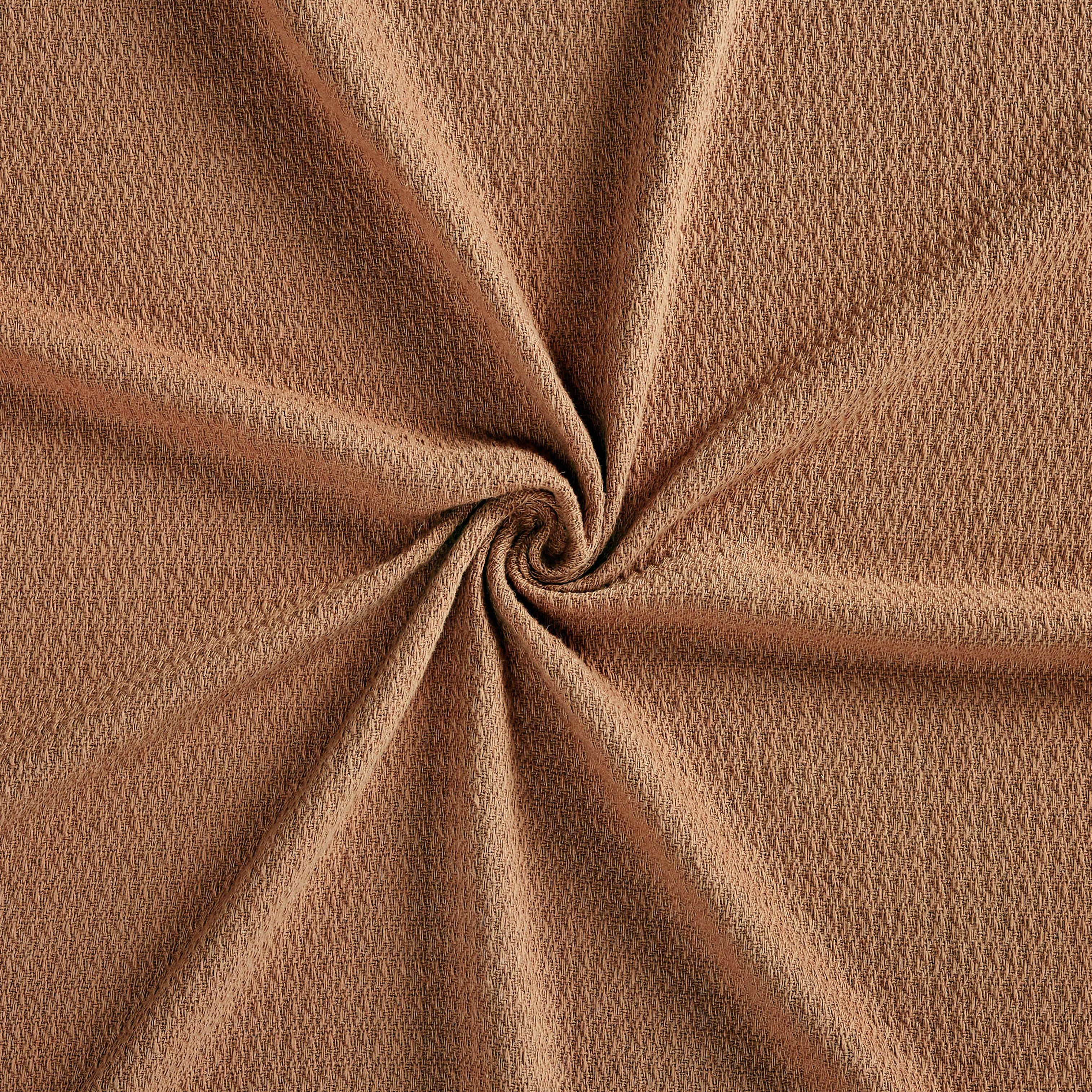 Waffle Weave Honeycomb Knit Soft Solid Textured Cotton Blanket
