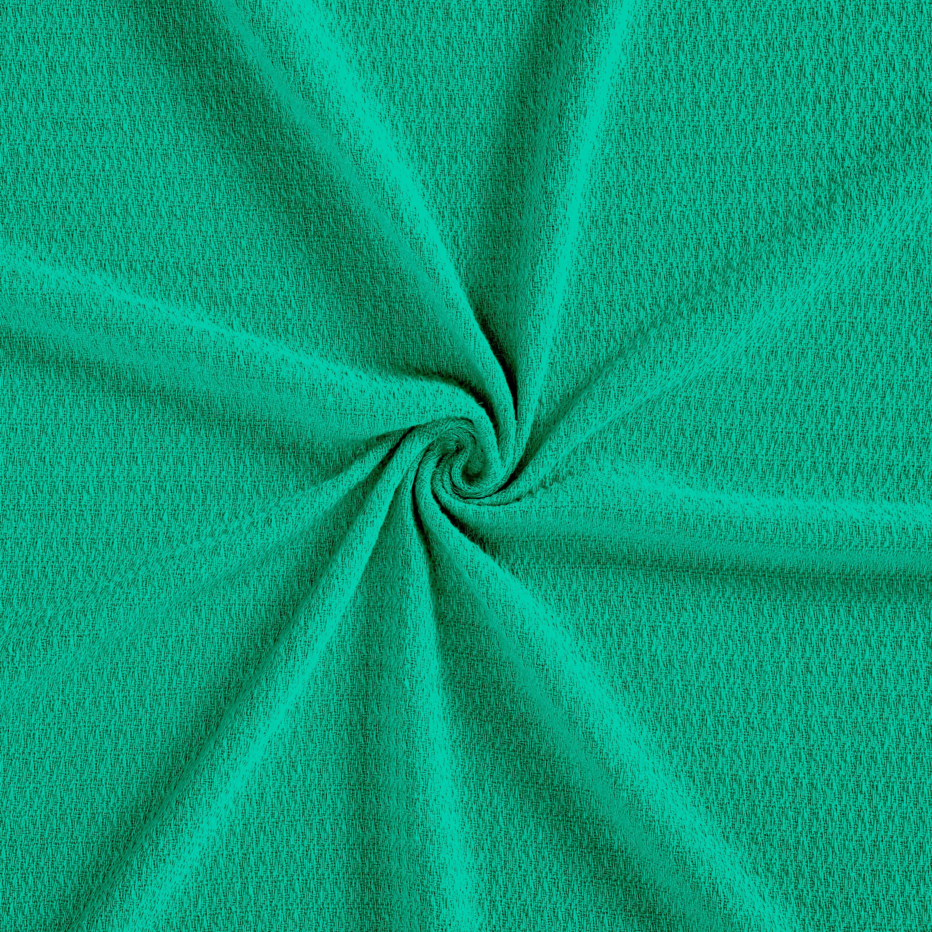 Waffle Weave Honeycomb Knit Soft Solid Textured Cotton Blanket