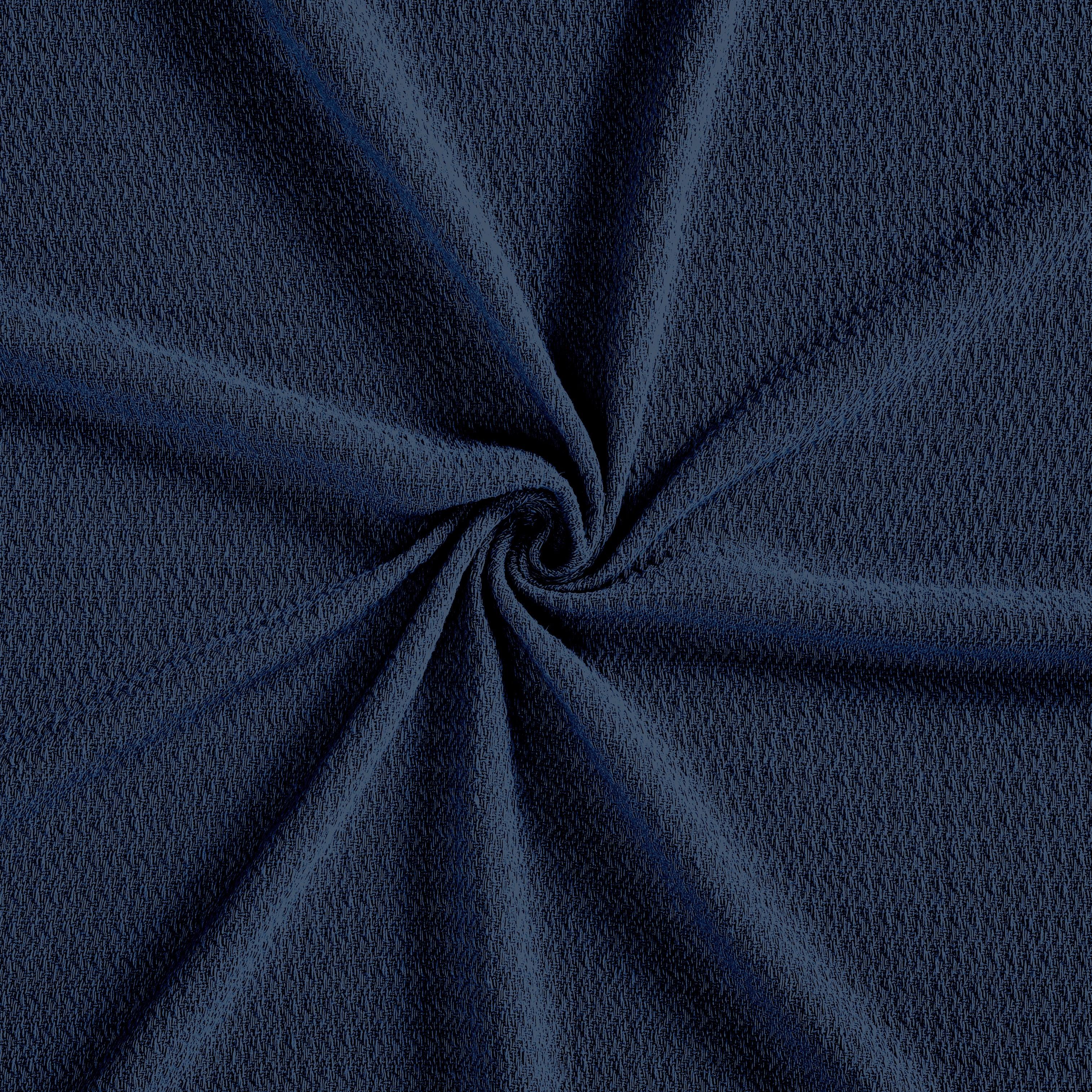 Waffle Weave Honeycomb Knit Soft Solid Textured Cotton Blanket