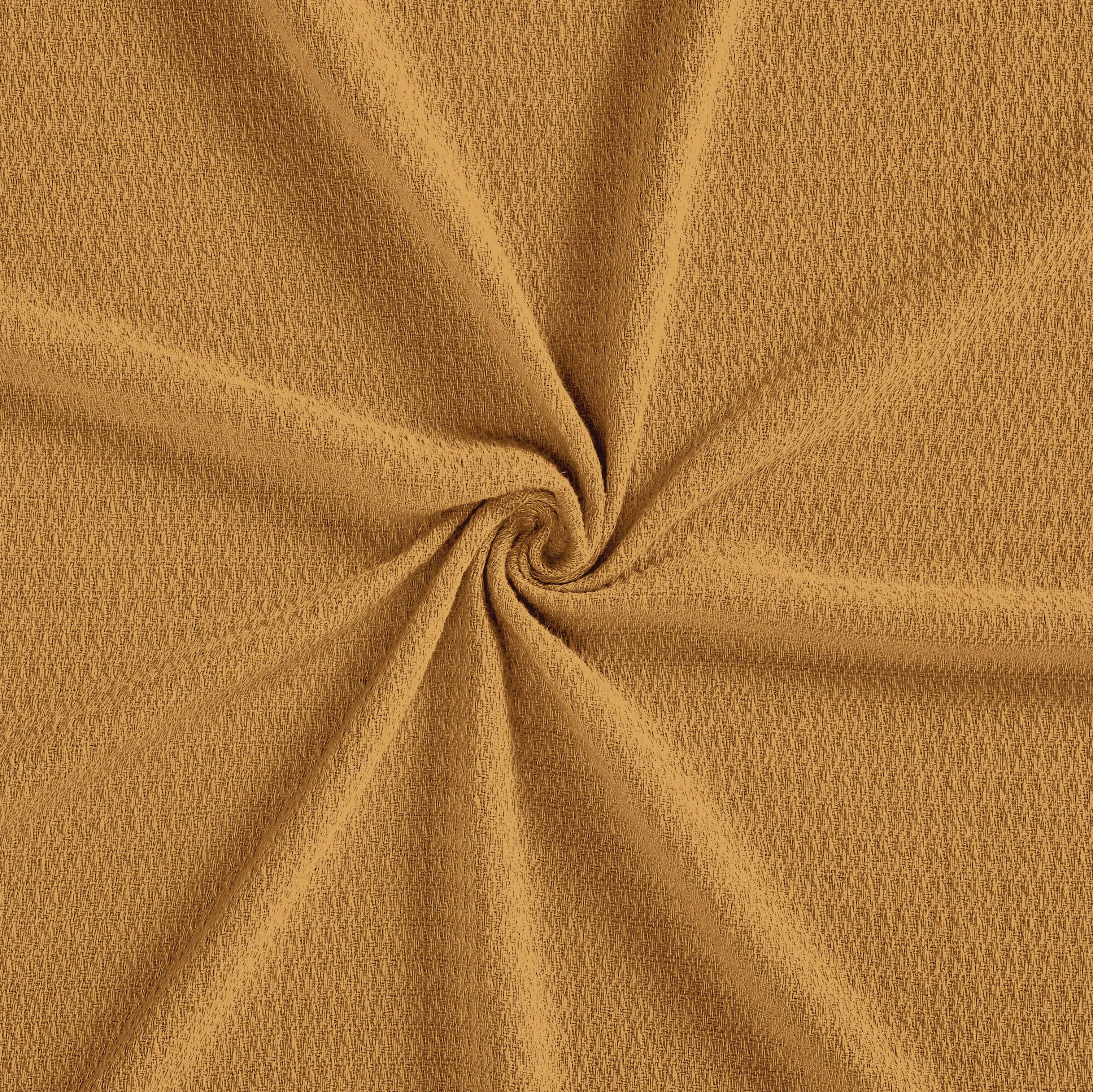 Waffle Weave Honeycomb Knit Soft Solid Textured Cotton Blanket