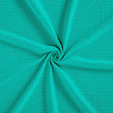 Waffle Weave Honeycomb Knit Soft Solid Textured Cotton Blanket