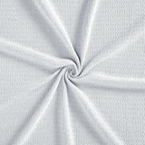 Waffle Weave Honeycomb Knit Soft Solid Textured Cotton Blanket