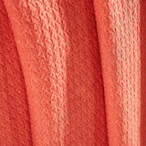Waffle Weave Honeycomb Knit Soft Solid Textured Cotton Blanket