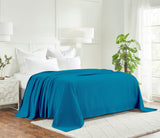 100% Cotton Waffle Blanket – Cooling Waffle Weave, Lightweight & Breathable